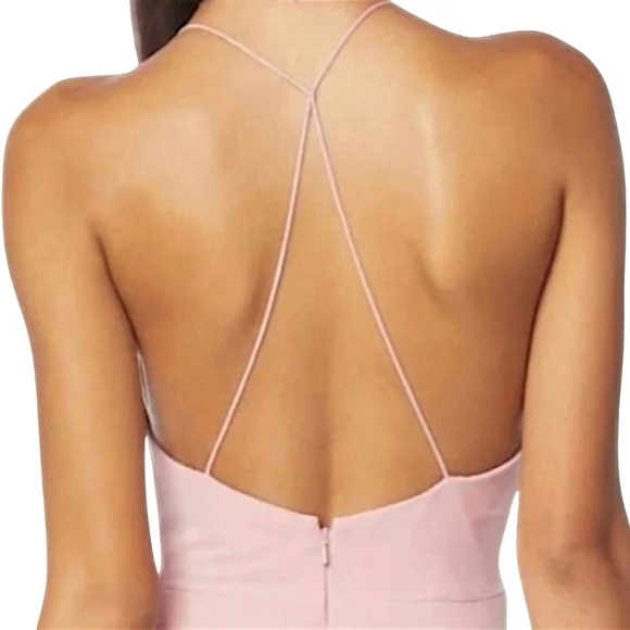 Bill Levkoff Chiffon  Backless Formal Princess Gold Mckinley Size 22 - Picture 4 of 11